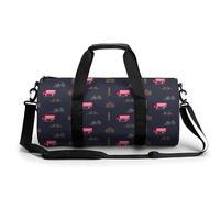 Bolsa de gimnasio portátil para niños con temática de Londres para mujeres y hombres, bolsa de viaje para deportes, bolsa de gimnasio divertida bolsa de yoga