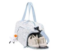 Bolsa de gimnasio seco-mojada, bolsa de gimnasio deportiva para mujer, bolsa de deporte para la separación seco-húmeda con colgante lindo - Bolsa de fitness para entusiastas de la natación con