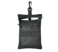Bolsa de Golf, Bolsillos con Cremallera, Clip de Engranaje de 7.87 x 5.51 Pulgadas, Bolsa de Golf para Hombres y Mujeres, para Adultos, Amantes, Amigos, Profesionales, entusiastas y Principiantes