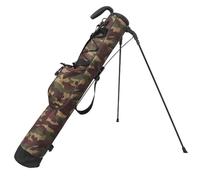 Bolsa de Golf de Pie, Bolsa de Transporte Impermeable, Divisor Bidireccional con Marco Telescópico, Correas de Hombro Ajustables, Bolsillos de Almacenamiento Organizados y Livianos(Camouflage)