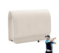 Bolsa de golf de telémetro - Bolsa de golf rígida | Bolsa de golf universal de piel sintética para llevar con bolsillos con forro interior suave, protección a prueba de golpes F