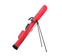 Bolsa de golf impermeable a prueba de polvo con soporte, color rojo