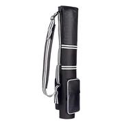 Bolsa de golf impermeable - Bolsa de golf con cubierta de lluvia, diseño de múltiples bolsillos, carrito de empuje premium, cubierta de viaje, soporte de club, almacenamiento de transporte para