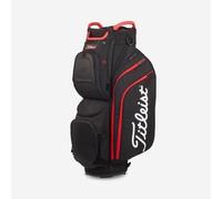 Titleist Cart 14 StaDry Bolsa de Golf, Negro/Negro/Rojo