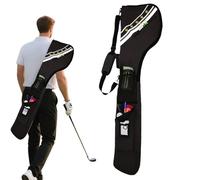 Bolsa de Golf Portátil,Almacenamiento De Palos De Golf Con Capacidad Para 7 A 10 | Organizador de Almacenamiento para Mujeres Adolescentes Atletas Ciclistas Golfistas Viaje Entrenamiento Diario Mamá P