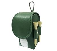 Bolsa de golf - Soporte de piel sintética para la cintura, organizador de pelotas de golf con clip de almacenamiento portátil para hombres, padres, parejas, papá y mujeres