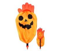 Bolsa de golosina trato, Bolsas de caramelos de Halloween, Bolsas de caramelos de calavera de calabaza, Bolsas de caramelos únicas para Halloween, Bolsas de dulces con forma de mano de esqueleto