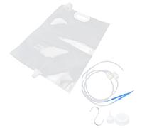 Bolsa de Goteo para Plantas, Bolsa de Riego de Flores, Ahorra Agua, Promueve el Crecimiento, Plástico Ajustable de 6,5 L con Gancho para Patio para Riego