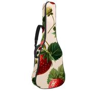 Bolsa de guitarra acústica acolchada gruesa con patrón sin costuras con bonitos fantasmas, impermeable para guitarras de 40, 41 y 42 pulgadas, Multicolor 07, 42.9x16.9x4.7 in, Mochila informal