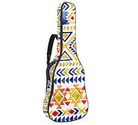 Bolsa de guitarra acústica de 42 pulgadas con mochila acolchada gruesa a prueba de golpes para guitarra clásica Bass Folk Boho Bohemia Tribe