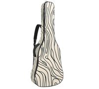 Bolsa de guitarra de tamaño completo, funda de transporte impermeable para guitarras eléctricas acústicas clásicas, patrón de girasoles amarillos de acuarela, Multicolor 02, 42.9x16.9x4.7 in, Mochila