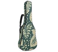 Bolsa de guitarra de tamaño completo, funda de transporte para bajo eléctrico, guitarra clásica, arte bohemio, rayas blancas y negras, Multicolor 07, 42.9x16.9x4.7 in, Mochila informal
