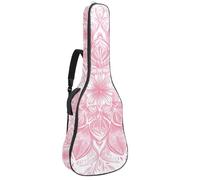 Bolsa de guitarra de tamaño completo, funda de transporte para bajo eléctrico, guitarra clásica, arte bohemio, rayas blancas y negras, Multicolor 08, 42.9x16.9x4.7 in, Mochila informal
