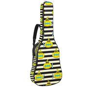 Bolsa de guitarra impermeable con cremallera suave para guitarra, bajo acústico y clásico folk guitarra eléctrica bolsa submarina raya