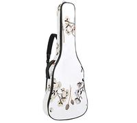 Bolsa de guitarra impermeable con cremallera suave para guitarra, bajo, acústico y clásico, para guitarra eléctrica, corona de bolas de algodón