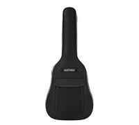 Bolsa de guitarra para 40/41 pulgadas, tela Oxford 600d, ajustable, mochila suave impermeable para guitarra con asa para el hombro, estuche para guitarra acústica de gran capacidad, estuche para guita