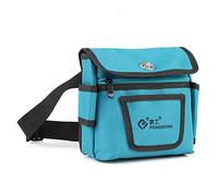 Bolsa de Herramientas con Cinturón Oxford para Electricista Mecánico y Plomero Multifuncional con Almacenamiento