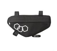 Bolsa de herramientas de almacenamiento amplio para bicicleta, diseño impermeable para accesorios de ciclismo seguros en tu bicicleta de montaña (negro)