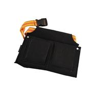 Bolsa de herramientas de carpintería, estilo cinturón, bolsas de cinturón con cinturón de tela de fieltro, bolsa organizadora de herramientas con múltiples bolsillos