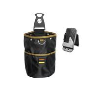 Bolsa de herramientas de cintura, pequeña bolsa de herramientas para carpintería, bolsillos de cintura de carpintero, organizador portátil de equipo de electricista de liberación rápida