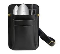 Bolsa de herramientas de floristería | Soporte para tijeras de piel sintética, organizador de tijeras de podar de jardinería para herramientas de peluquería y tienda de flores