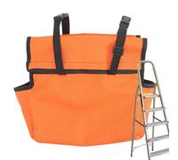 Bolsa de herramientas de gran capacidad, organizador resistente de 41 x 30 cm con accesorio resistente de carga, bolsa de sujeción para un almacenamiento eficiente y fácil acceso al lugar de trabajo