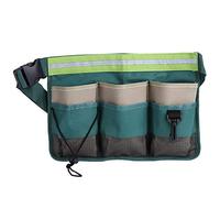 Bolsa de herramientas de jardín Organizador de bolsa colgante de cintura con múltiples bolsillos con cinturón ajustable Bolsa de almacenamiento de jardinería para interiores y exteriores