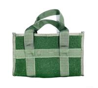 Bolsa de herramientas de lona, kit portátil multifuncional con cremallera receptora, almacenamiento resistente a la intemperie para herramientas, camping, jardinería (1)