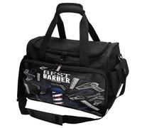 Bolsa de herramientas de maquillaje, kit de herramientas de peluquería, bolsas de cosméticos de gran capacidad, kit de herramientas de peluquería, organizador de hombro resistente para lápiz labial y