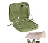 Bolsa de herramientas de viaje, bolsa de herramientas mecánica resistente, organizador de medicamentos, bolsa organizadora de píldoras multifuncional Oxford, bolsa de almacenamiento de lámparas para