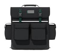 Bolsa de herramientas Mochila electricista profesional Bolsas Kit reparación Bolso hombro bolsillo multifuncional Organizador almacenamiento Mochila de Herramientas(XL)