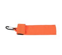 Bolsa de Herramientas Multiusos de Cincha, Cierre Seguro y Ligero | Mosquetón Incluido, Diseño de Enganche Rápido, para Viaje y Aventura al Aire Libre, Color Naranja