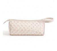 Bolsa de Herramientas para el Cabello, Bolsa de Viaje Acolchada para Herramientas para el Cabello con patrón de Lazo, Estuche de Almacenamiento para rizador Plano, Organizador y Accesorios, he