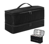 Bolsa de herramientas para el cabello,Bolsa de viaje para el cabello - Bolsa de rizador para secador de de mano,Estuche de transporte de viaje a prueba de polvo, estuche para secador de aire para el c