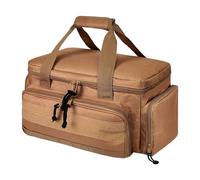 Bolsa de herramientas para electricista de gran capacidad con múltiples bolsillos para herramientas industriales/de mantenimiento del hogar, organizador de herramientas con compartimento con