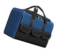 Bolsa de herramientas para electricista multiusos con bolsas impermeables de gran capacidad para almacenamiento eficiente herramientas de reparación del hogar, como se muestra, large
