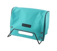 Bolsa de herramientas para escalera de tela Oxford 600D para mantenimiento de escalera de extensión, bolsa de almacenamiento resistente con refuerzo de remache, bolsillo interior elástico