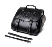 Bolsa de Herramientas para Motocicleta, alforja Retro, Universal, Impermeable, de Cuero, para Equipaje de Viaje, sobre la alforja.