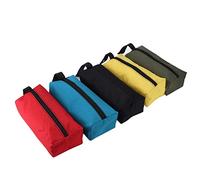 Bolsa de Herramientas Pequeña de 5 Uds., Bolsa de Herramientas, Organizador de Alicates de Almacenamiento de Herramientas Múltiples con Muñequera para Destornilladores, Alicates(24x16 cm/9,4x6,3in)