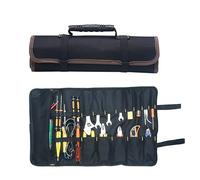 Bolsa de herramientas portátil MASO 22 bolsillos 600D Oxford lienzo herramienta enrollable bolsa gran bolsa de transporte organizador, fácil almacenamiento y portátil