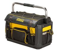 STANLEY FATMAX 1-79-213 - Bolsa rígida FatMax con estructura de Polipropileno abierta, 19.3 x 11.0 x 12.2 cm. Negro, Gris