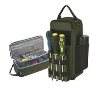 Bolsa de herramientas táctica, pequeña bolsa de herramientas, juego de organizador, impermeable y resistente a desgarros, almacenamiento de herramientas para artesanos, electricistas, mecánicos y