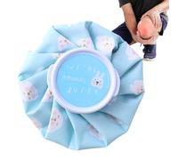 Bolsa de hielo,Bolsa para hielo - Bolsa de agua caliente rellenable en frío y caliente a prueba de fugas | La agua caliente del cubo de hielo empaqueta la compresa helada ligera con la abertura grande