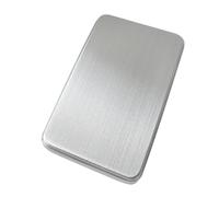 Bolsa de hielo de acero inoxidable - Bolsa de hielo para enfriador, paquetes de refrigeración para colar, tamaño delgado de 12,7 x 7,6 x 1,6 cm + 235 g de peso unitario, líquido de congelación sellado