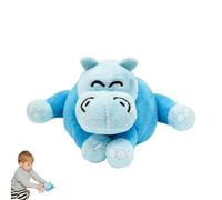 Bolsa de hielo de peluche, bolsa de refrigeración de felpa suave para niños, figura de animal de dibujos animados, oso polar, elefante león, bolsa de juguetes creativos para compresa fría