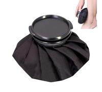 Bolsa de hielo frío - Pequeño paquete reutilizable para congelador, contenedor de almacenamiento aislado | Ayuda de recuperación de lesiones deportivas, bolsa de compresión fría caliente con tapa de