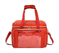 Bolsa de hilo | Bolsa de gran capacidad con correa ajustable | Bolsa de viaje de ganchillo para almacenamiento de hilo | para mujeres, mamá, amantes de las manualidades, herramientas, ganchos, agujas