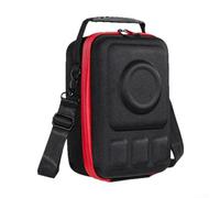 Bolsa de hombro compacta para cámara Canon EOS M50 para Mark II R50 - Funda rígida de EVA resistente al agua con divisor ajustable - Negro 27 x 18 x 13 cm (rojo)