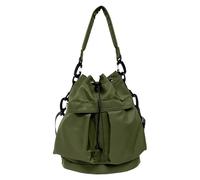 Bolsa de hombro cruzada para mujer, bolsa de nailon con cordón ajustable, bolsos con correas anchas para trabajar, fitness, viajes, salidas, deportes y ocio, Verde militar, Refer to description