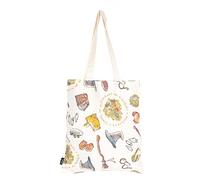 Bolsa de Hombro de Harry Potter - Elaborada 100% en Algodón - 37 x 40 cm - Bolsa de Tela con Asas Largas - Diseño Impreso en Loneta - Producto Original Diseñado en España